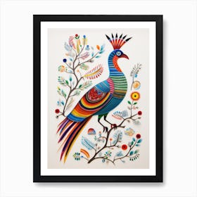 Peacock Art Print