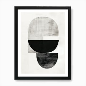 Saint Hyacinthe Stone Park Bauhaus Minimalist Art Print