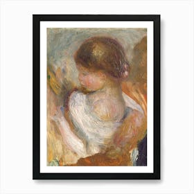 Young Girl Reading, Pierre Auguste Renoir Art Print