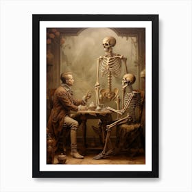 Frank Naipauls Skeletons Is One Of My Favorite Works 2 Art Print