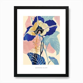 Colourful Flower Illustration Poster Morning Glory 7 Art Print