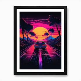 Back To The Future 6 Art Print