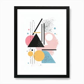 Abstract Geometric Pattern 11 Art Print