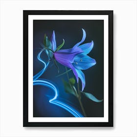 Blue Wave Art Print