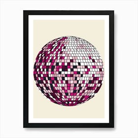 Disco Ball 17 Art Print