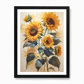 Sunflowers 5 Art Print