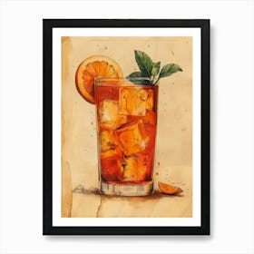 Iced Tea 41 Art Print