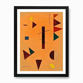 Wassily Kandinsky Abstract Shapes Affiche