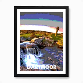 Dartmoor National Park Art Wall Print Art Print