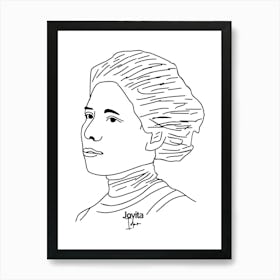 Jovita Idar Vivero American Political Activist legend Art Print