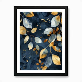 Autumn Leaves Canvas Art Art Print