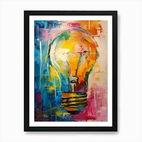 Light Bulb 9 Art Print