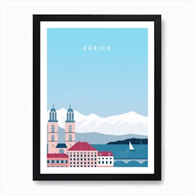 Zürich Art Print