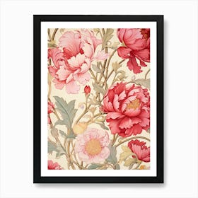 Peonies 47 Art Print