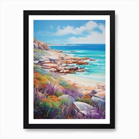 A Painting Of Cape Le Grand National Park, Western Australia 3 Art Print