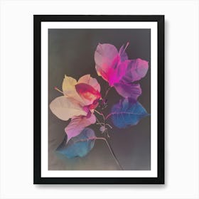 Iridescent Flower Bougainvillea 3 Art Print