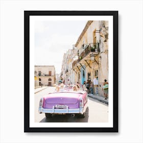 Cuba Streets Art Print