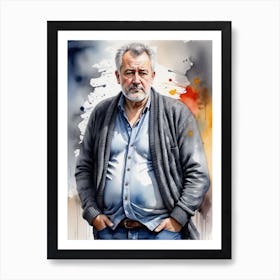 Portrait Of A Man Art Print