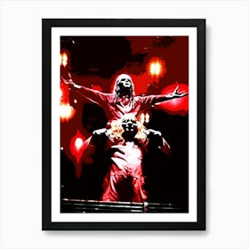 Scream Metal slipknot band Art Print