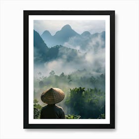 Vietnam Landscape Art Print