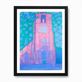 Church Tower At Domburg, Piet Mondrian Art Print