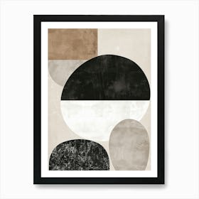 Kincardine Stone Park Bauhaus Minimalist Art Print