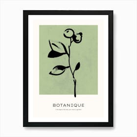 Botanique 1 Art Print