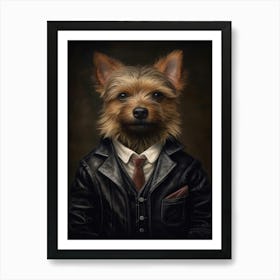 Gangster Dog Australian Terrier 2 Art Print
