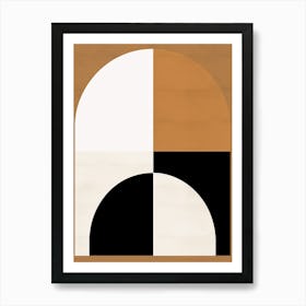 Black And White Neunkirchen Geometric Dreams Art Print