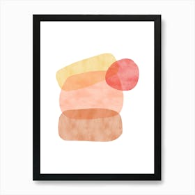 Abstract Watercolor Painting Art Print