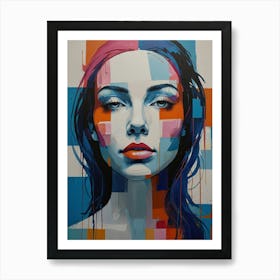 Abstract Of A Woman 10 Art Print