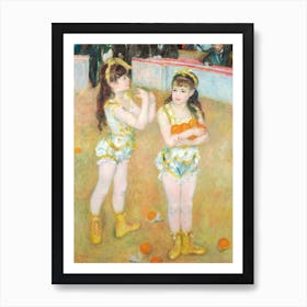 Acrobats At The Cirque Fernando (1879), Pierre Auguste Renoir Art Print