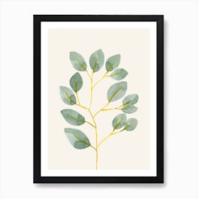 An Abstract Tree Branch Art Print