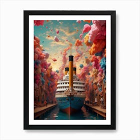 'Titanic' 1 Art Print