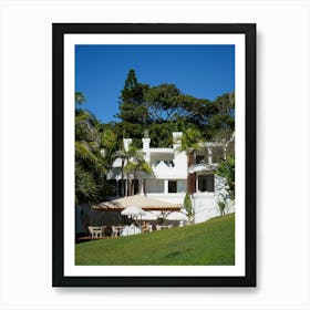 Santa Cruz White Beach House, Burleigh Heads In Gold Coast Poster