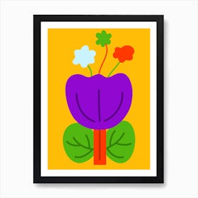 Vibrant Tones Art Print