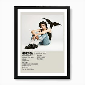 Kid Krow By Conan Gray • 2020 Poster 1 Art Print