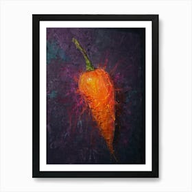 Carrot Art Print