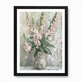 A World Of Flowers Foxglove 2 Painting Art Print