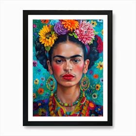 Frida Kahlo 9 Art Print