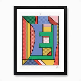 The Letter E Art Print