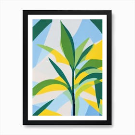 Arrowhead Plant Bold Graphic Art Print