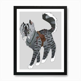 Sassy Cat Art Print