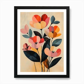 Flowers In A Vase 99 Art Print