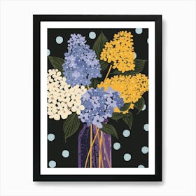 Lilacs In A Vase Art Print