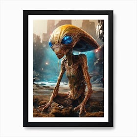 Alien 5 Art Print