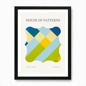 Geometric Pattern Poster 13 Art Print