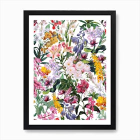 Vintage Garden 10 Art Print