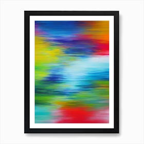 Abstract - Rainbow Art Print