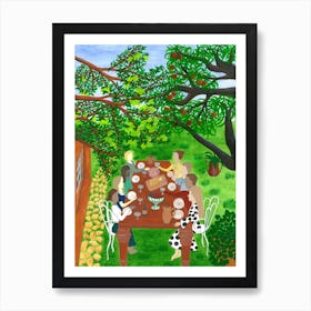 Pane E Vino Art Print